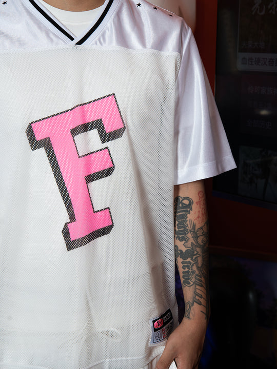 TGFCLUB Color Contrast Mesh Hockey Jersey | Face 3 Face