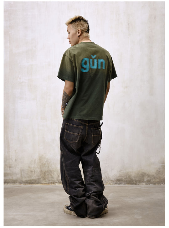 Remedy Dot Print Washed Tee | Face 3 Face