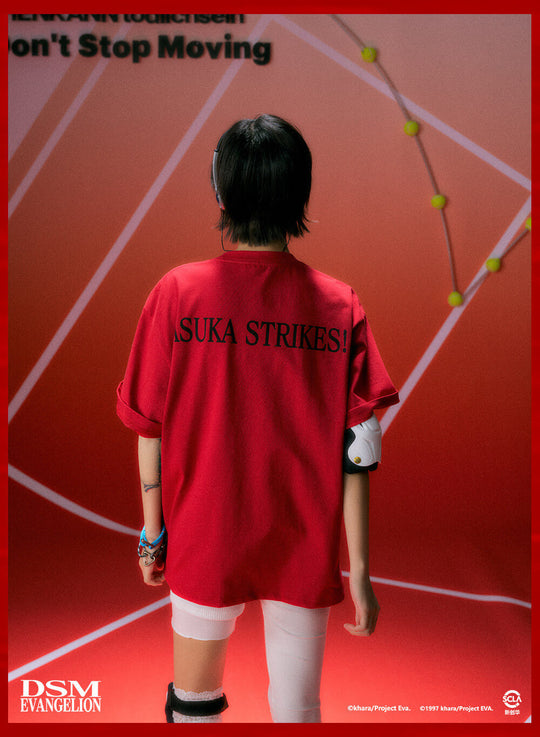 DSM x EVA Character Graphic Print Quick Dry Short Sleeve Tee