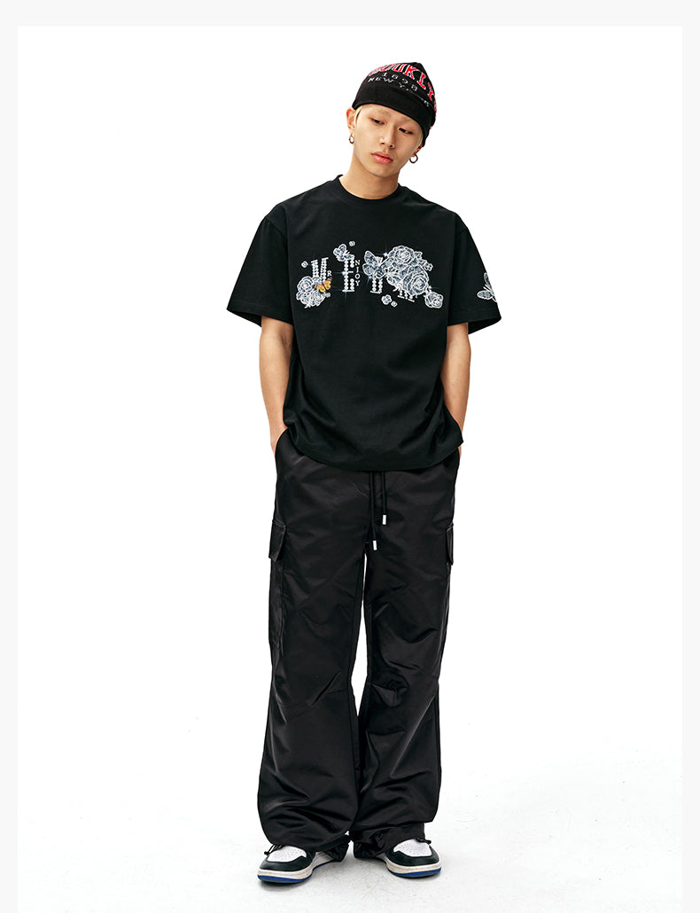 MEDM Nylon Utility Cargo Pants | Face 3 Face