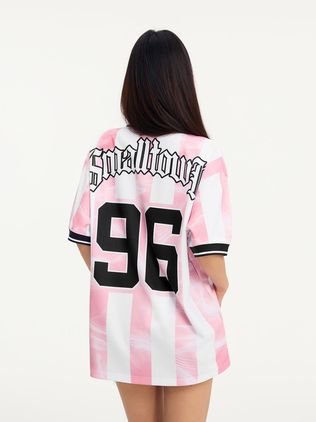 Small Town Kid Water Ripple Striped Polo Jersey | Face 3 Face