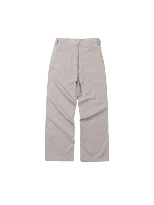 LIBERAFIT Washed Slight Flare Work Chino Pants | Face 3 Face