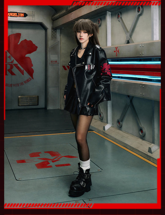 MEDM x EVA Unit-13 Leather Jacket | Face 3 Face