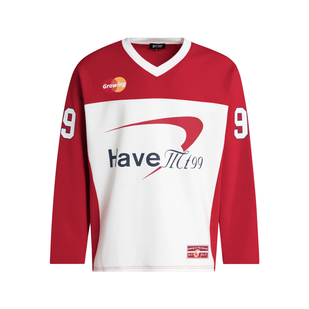F3F Select Graphic Air Cotton Long Sleeve Hockey Jersey | Face 3 Face