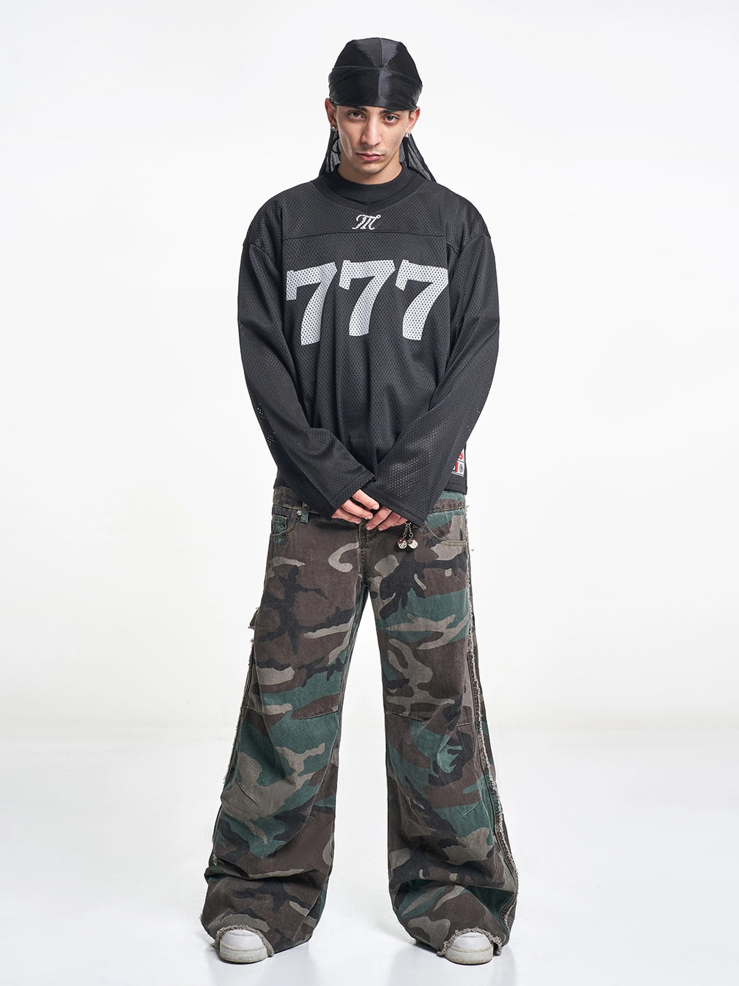 F3F Select 777 Numbered Mesh Long Sleeve Hockey Jersey | Face 3 Face