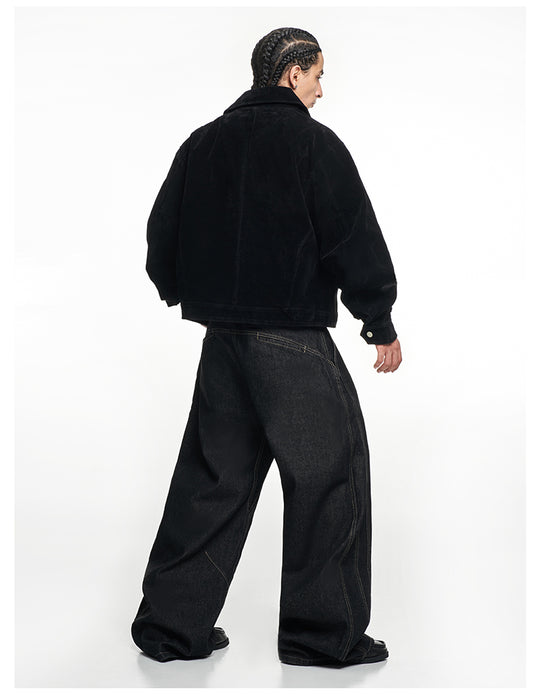 F3F Select Stitch Design Baggy Jeans | Face 3 Face