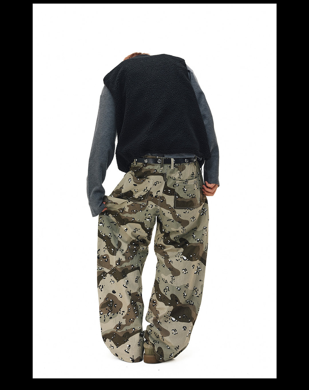 NOVACAM Desert Camouflage Double Knee Work Pants | Face 3 Face