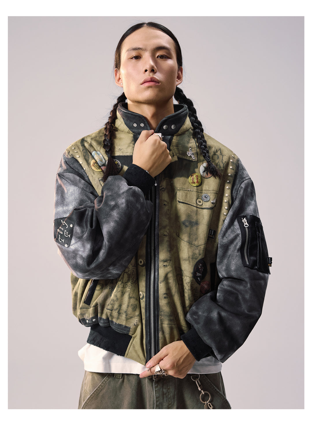 Remedy 3D Digital Print MA-1 Bomber Jacket | Face 3 Face