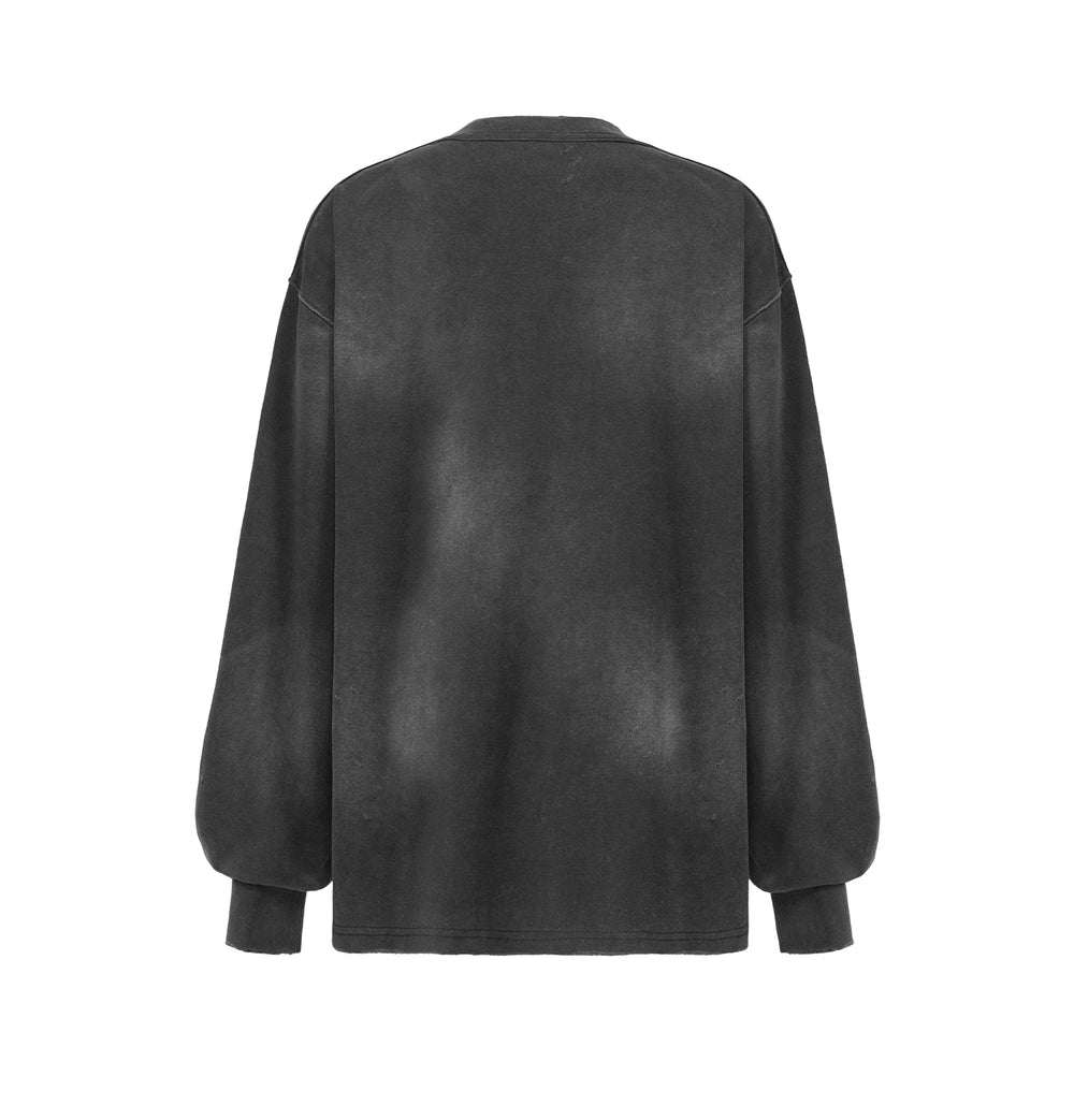 UNDERWATER Isolated Island Printed Long Sleeve Tee