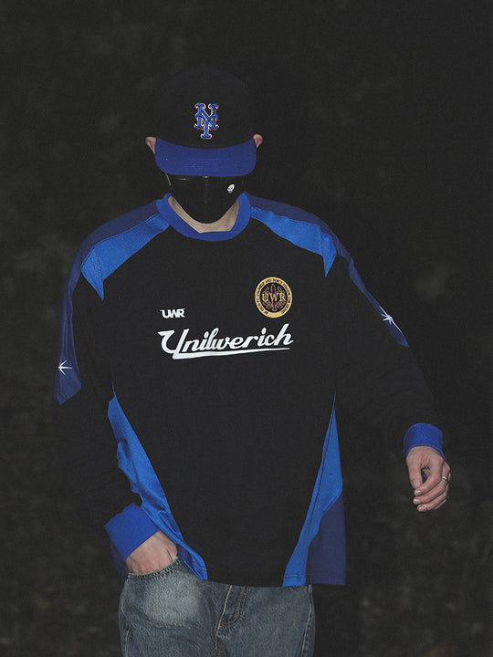 UNTILWERICH 3D Cut Long Sleeve Soccer Jerseys | Face 3 Face