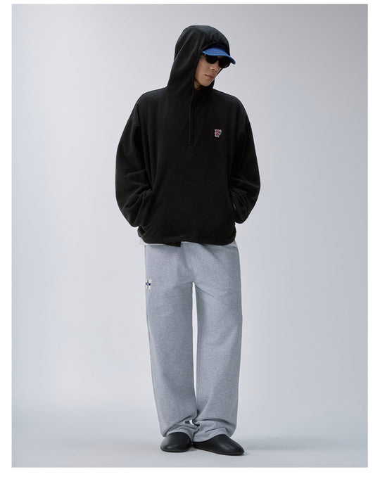 F2CE Fleece Half Zip Pullover Hoodie | Face 3 Face