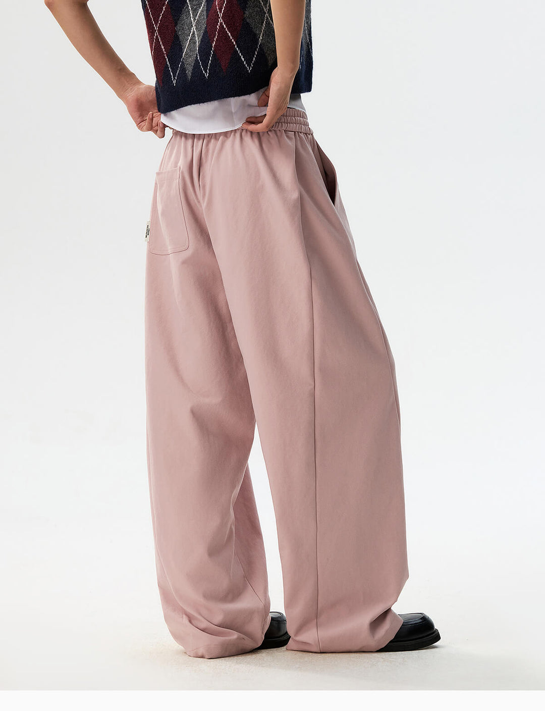 MEDM Deconstructed Patchwork Baggy Track Pants | Face 3 Face