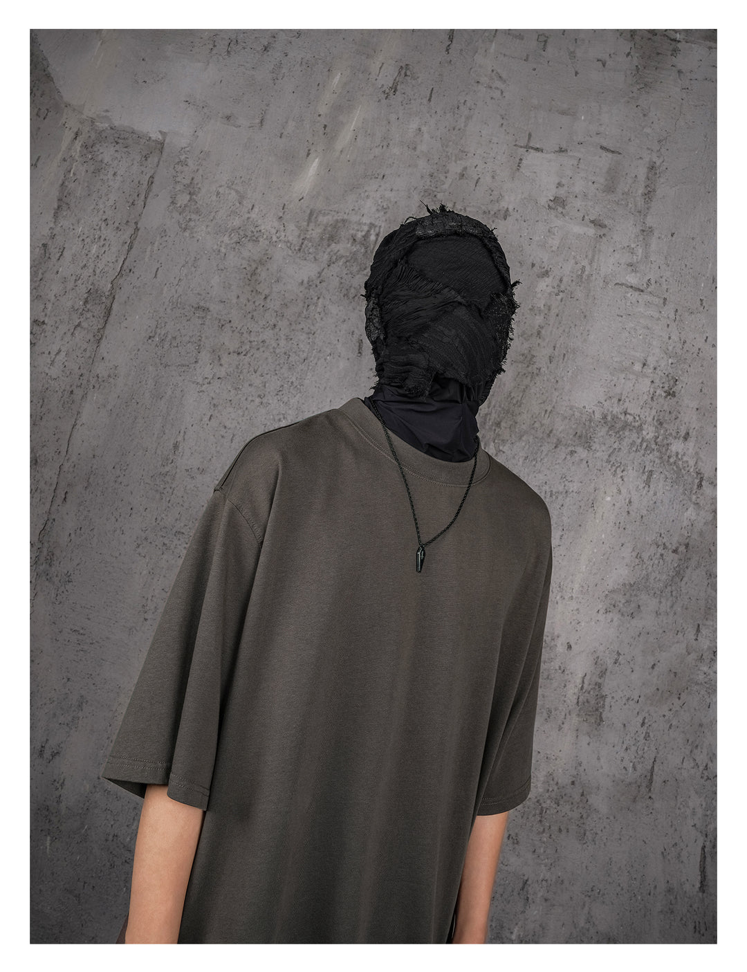 UNDERWATER Brown Sand-Washed Basic Faded Tee | Face 3 Face