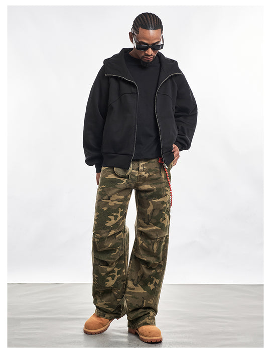 F3F Select Camouflage Relaxed Fit Work Pants | Face 3 Face