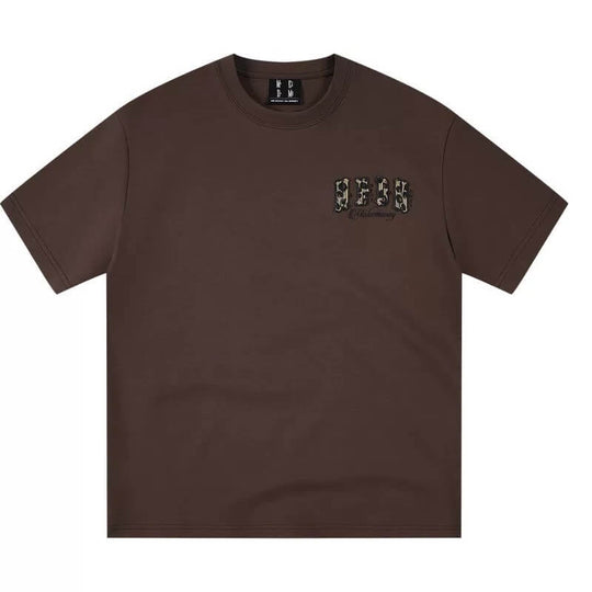 MEDM Small Leopard Logo Patch Long Sleeve Tee | Face 3 Face