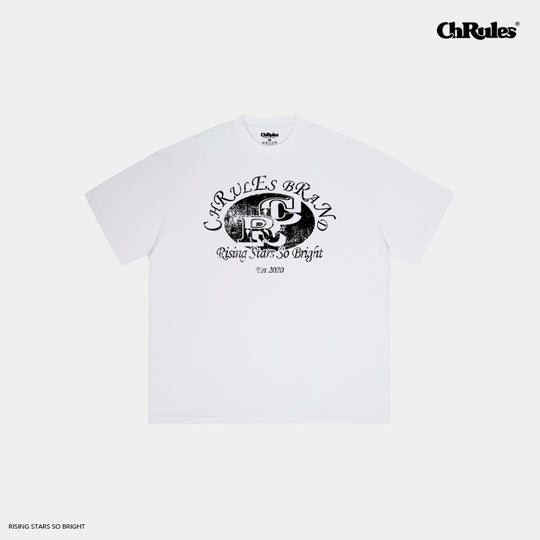 Cashrules / CHRULES Vintage Street Logo Print Tee | Face 3 Face
