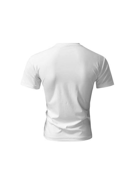 KARMANISTIC Quick Dry Stretch Fit Logo Embroidered Workout Tee | Face 3 Face