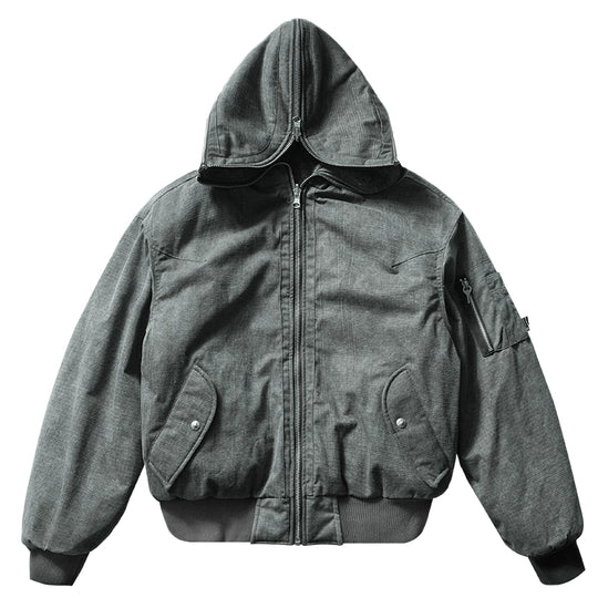 Remedy Multi Zipper Reversible MA-1 Bomber Jacket | Face 3 Face
