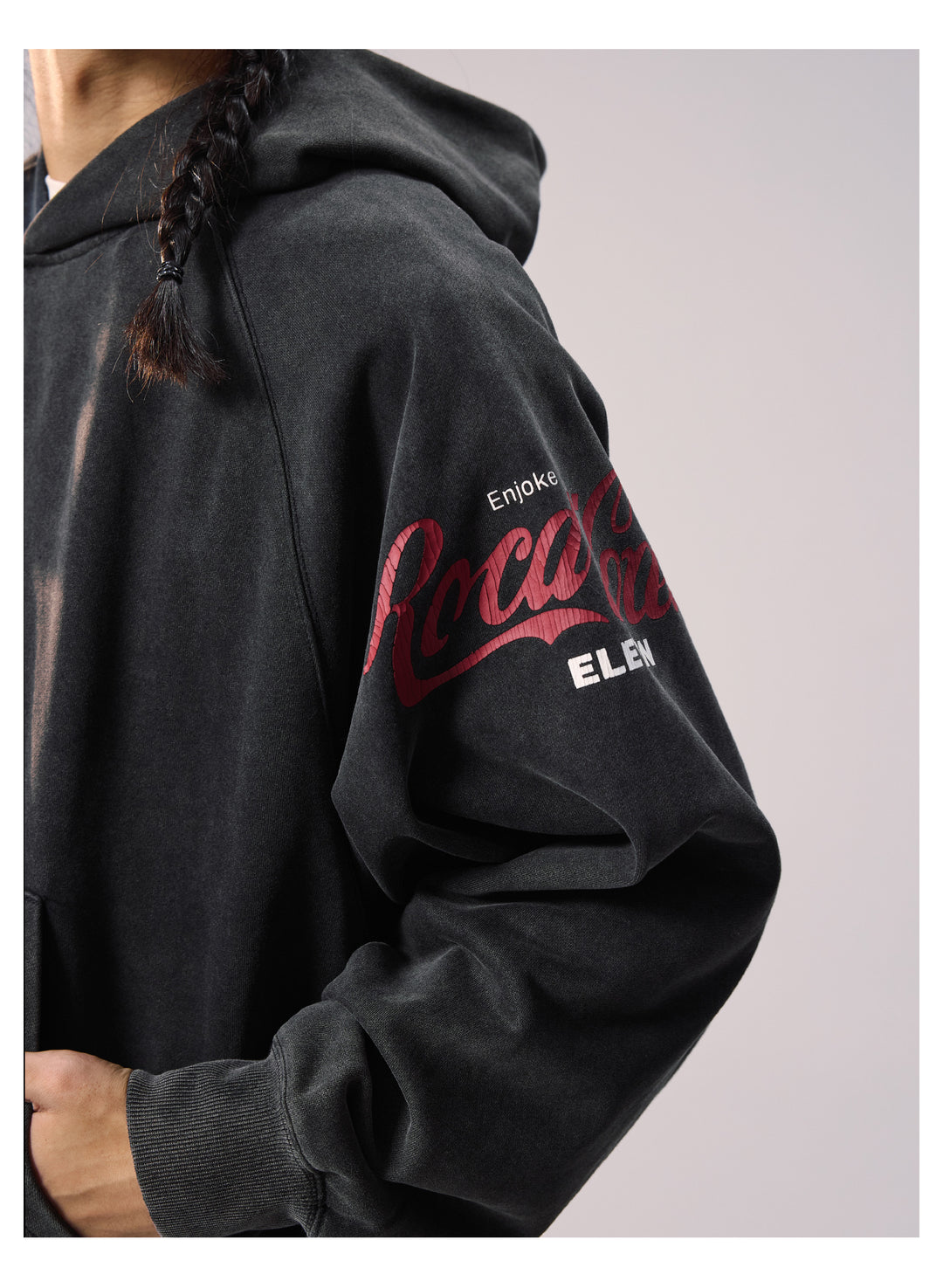 Remedy Washed Separate Raglan Hoodie | Face 3 Face