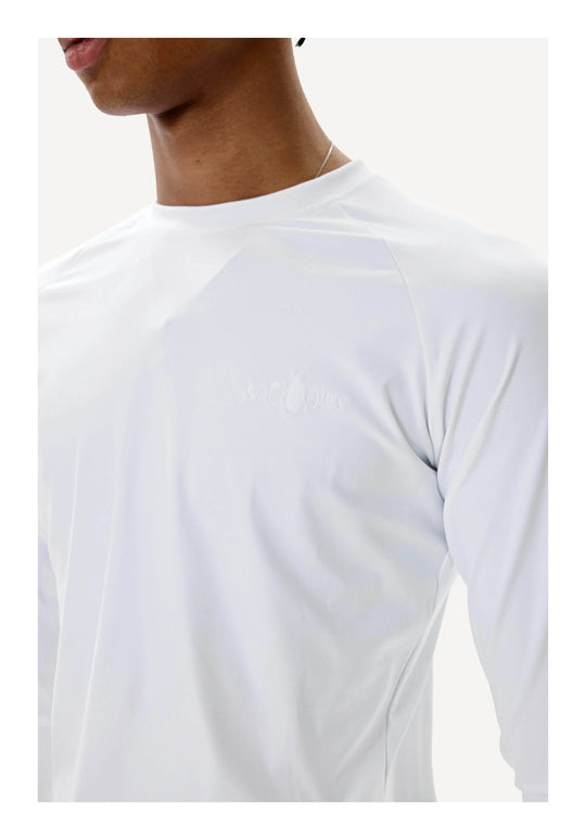KARMANISTIC Quick Dry Stretch Fit Logo Embroidered Workout Long Sleeve Tee | Face 3 Face