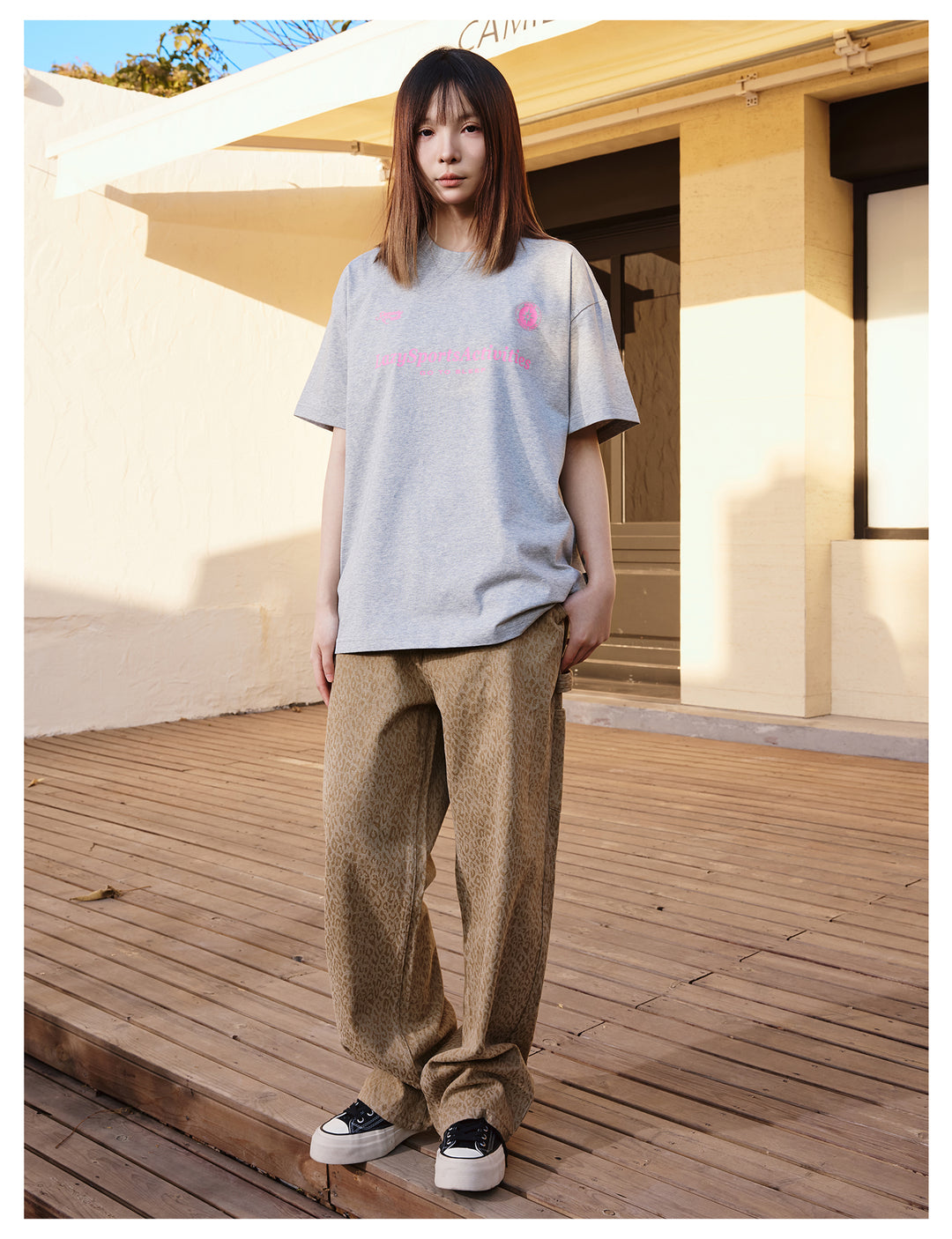 Remedy Letters and Patch Print Cool Touch Tee | Face 3 Face