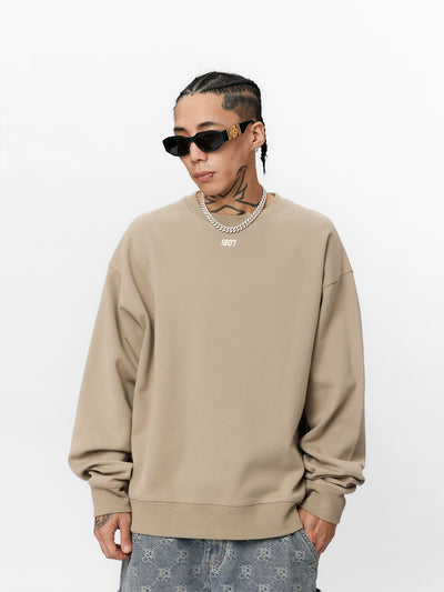 1807 Basic Logo Printed Sweatshirt | Face 3 Face