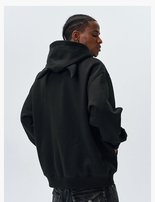 MEDM Angel & Devil Horns Zip-Up Hoodie | Face 3 Face