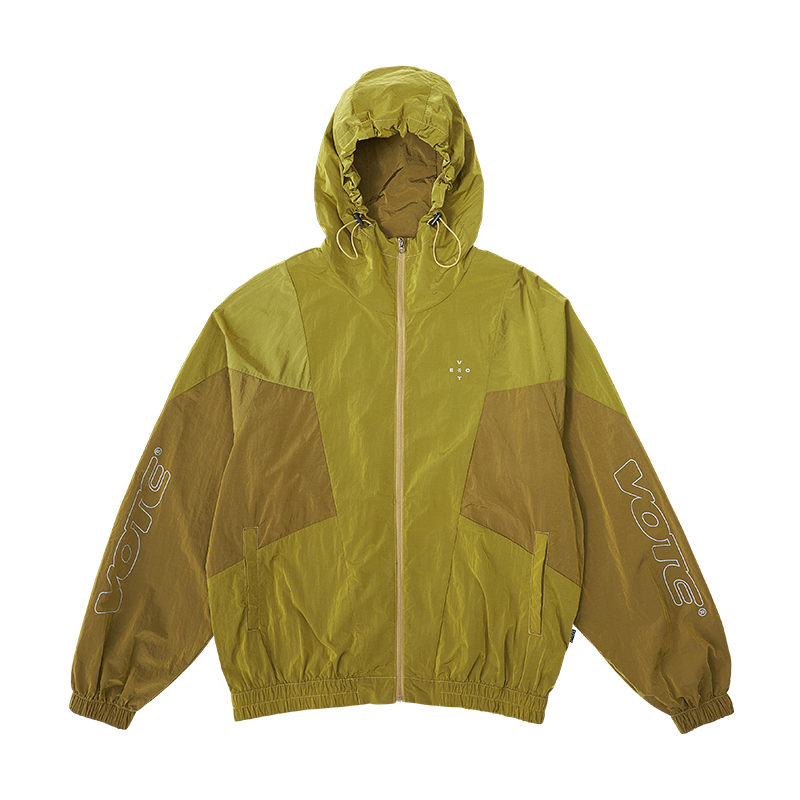 VOTE Colorblock Outdoor Windbreaker Jacket