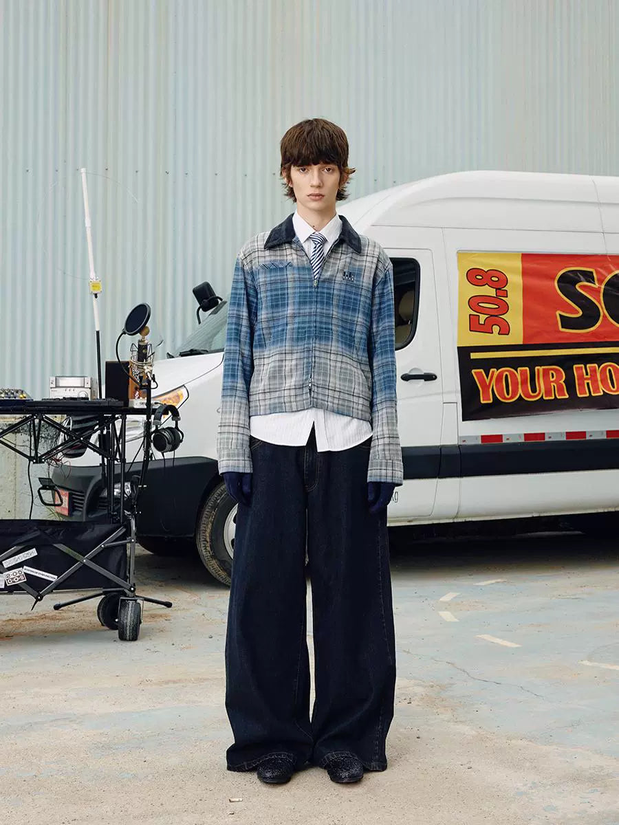 SOD Co. Plaid Combo Selvedge Denim Jeans | Face 3 Face