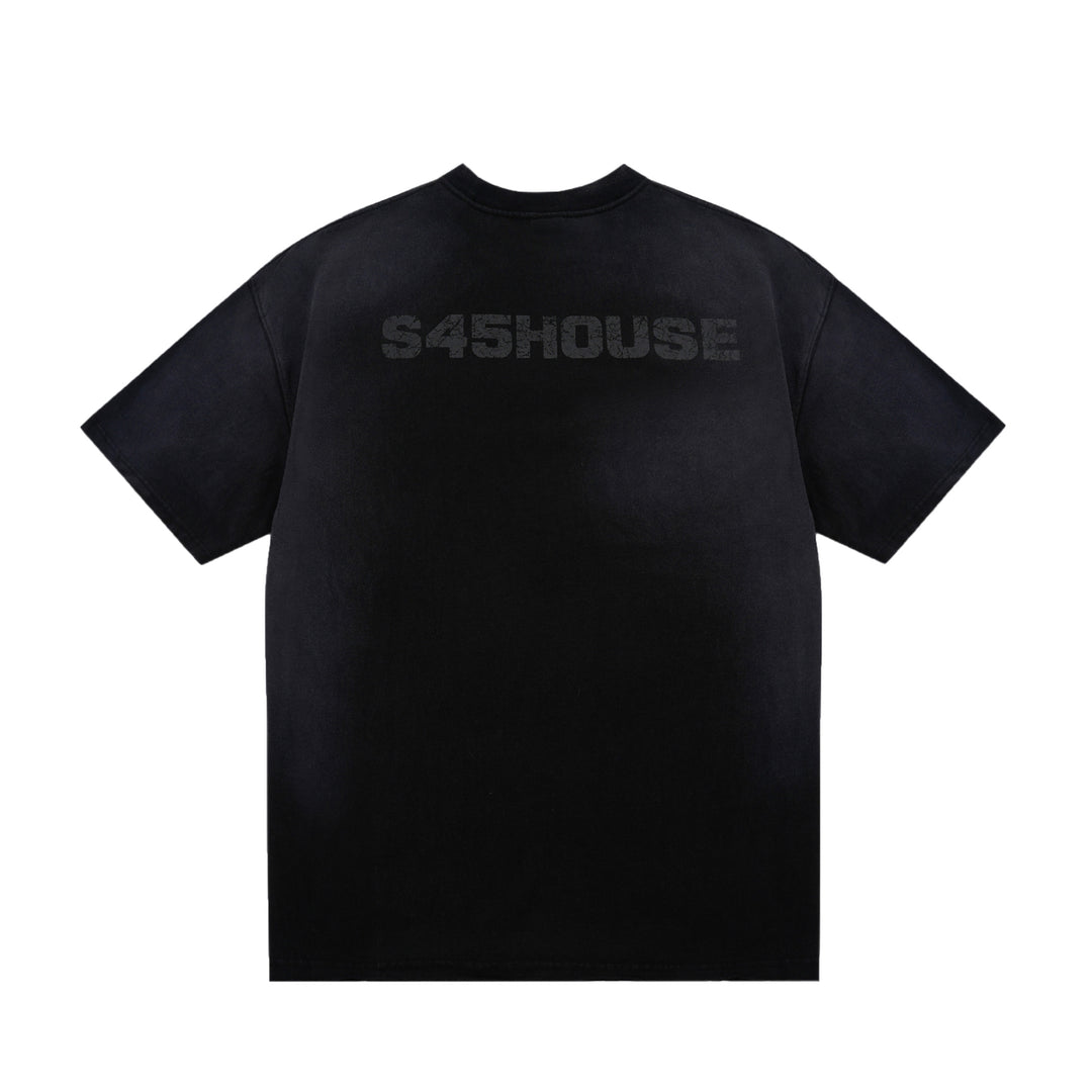 S45 Spray Dirty Washed Tee | Face 3 Face