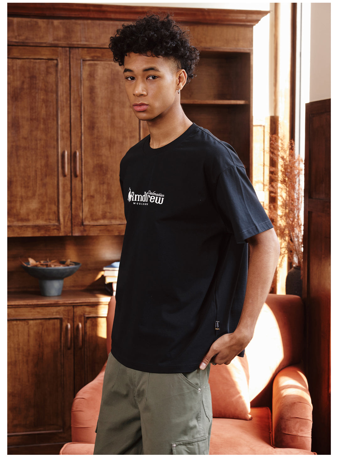 Remedy Dalmatian Graphic Cool Touch Tee | Face 3 Face