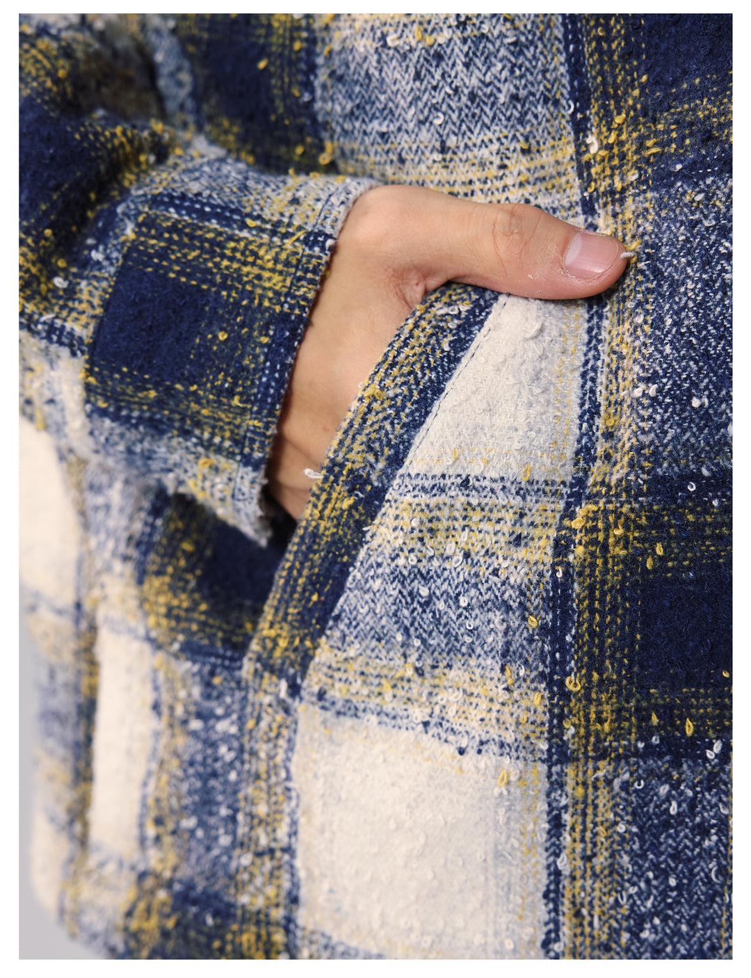 Remedy Ombre Check Jacket | Face 3 Face