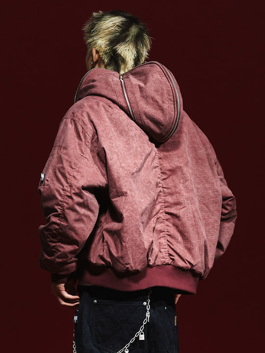 Remedy Multi Zipper Reversible MA-1 Bomber Jacket | Face 3 Face