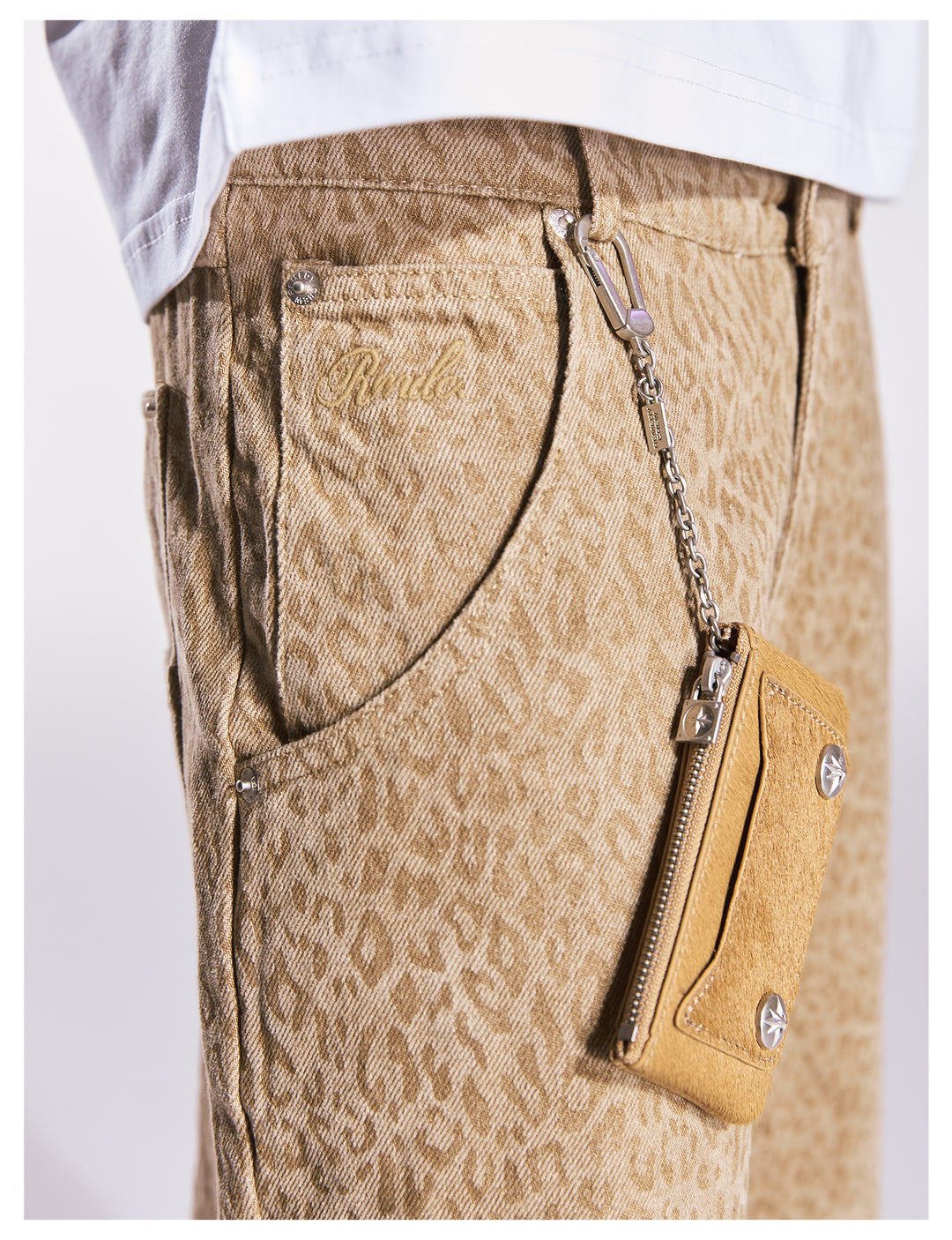 Remedy Leopard Work Painter Shorts | Face 3 Face