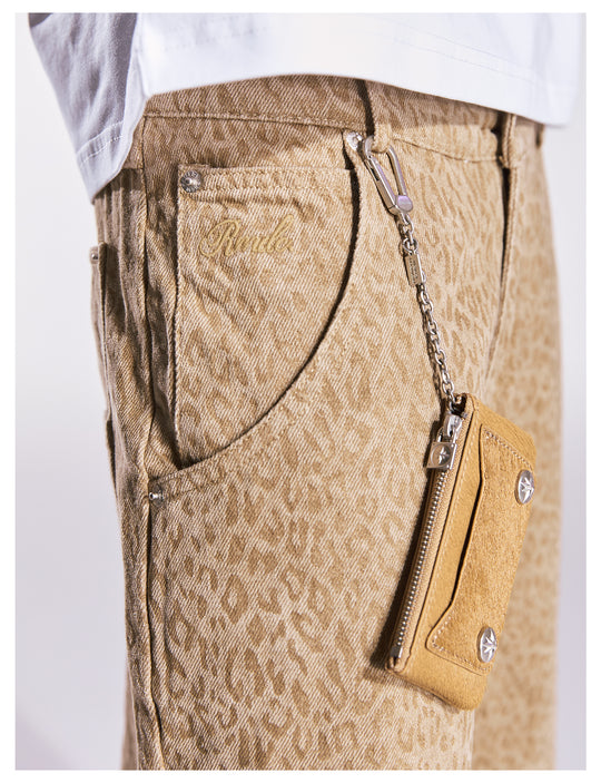 Remedy Leopard Work Painter Shorts | Face 3 Face
