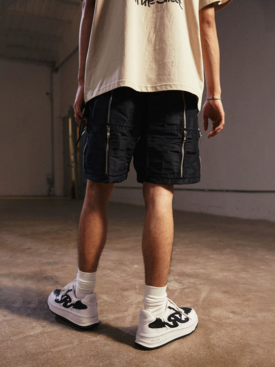 Remedy Multi Pocket Zipper Work Shorts | Face 3 Face