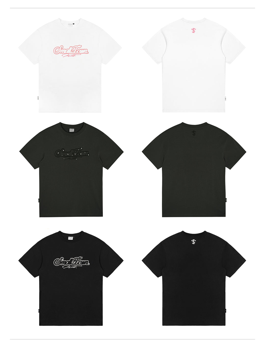 Small Town Kid Pearl Layered Embroidery Tee | Face 3 Face