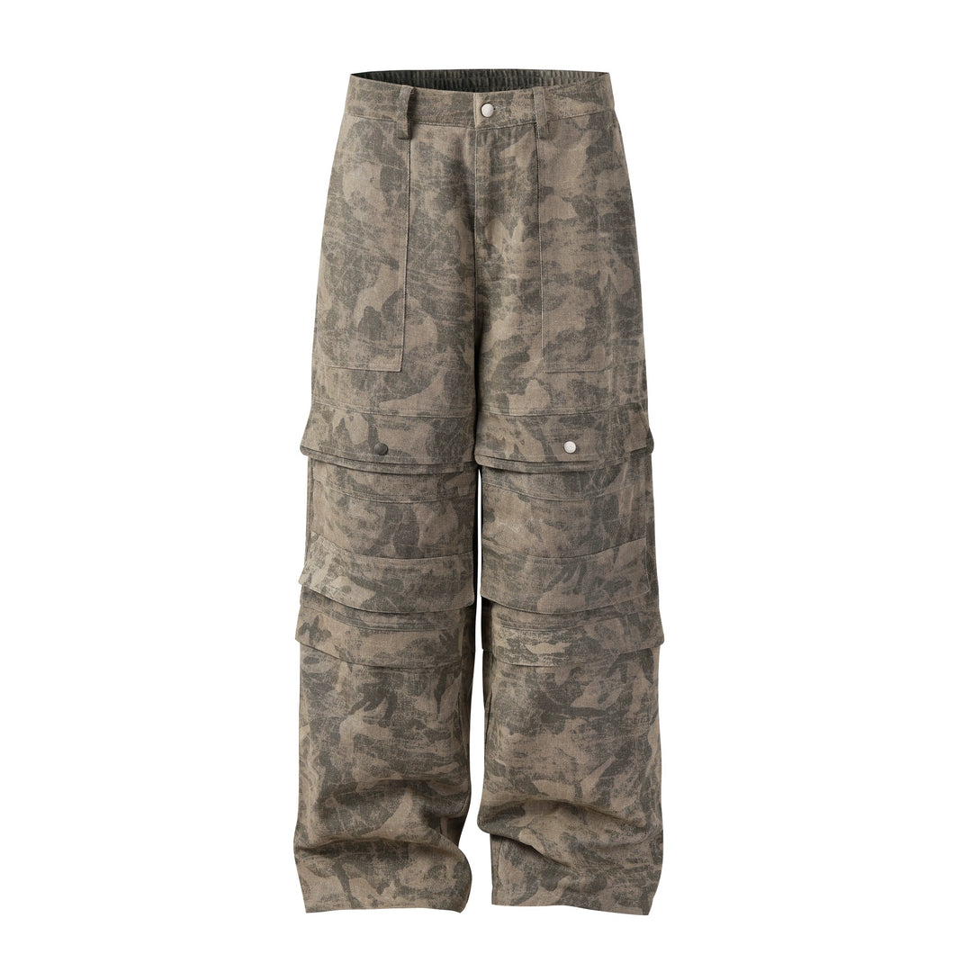 NOVACAM Multi Pocket Camouflage Utility Baggy Pants | Face 3 Face