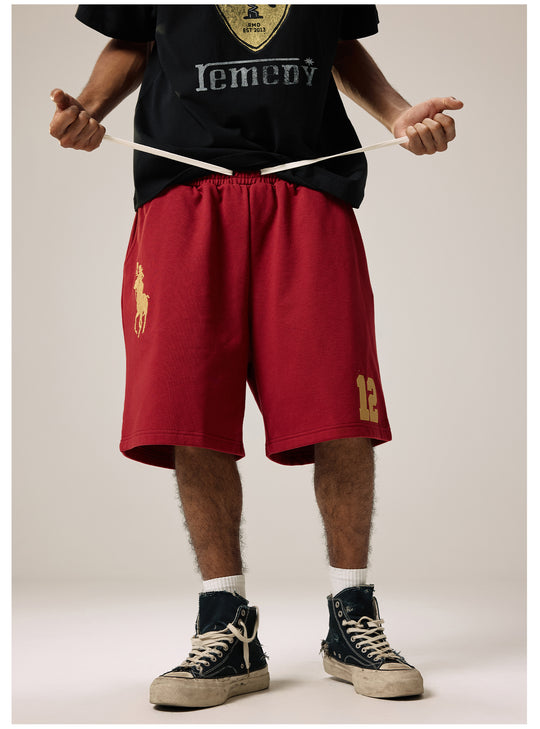 Remedy Embroidered Cocktail Girl Sweat Shorts | Face 3 Face