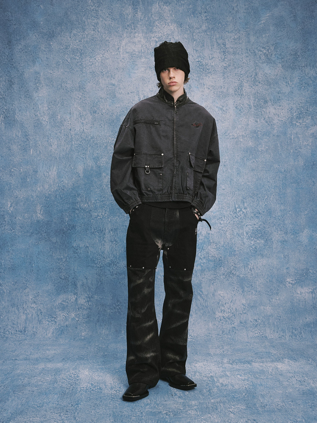 SOD Co. Aged Vintage Washed Work Jacket | Face 3 Face