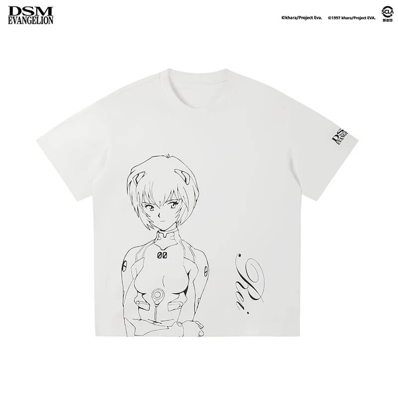 DSM x EVA Character Graphic Print Short Sleeve Tee