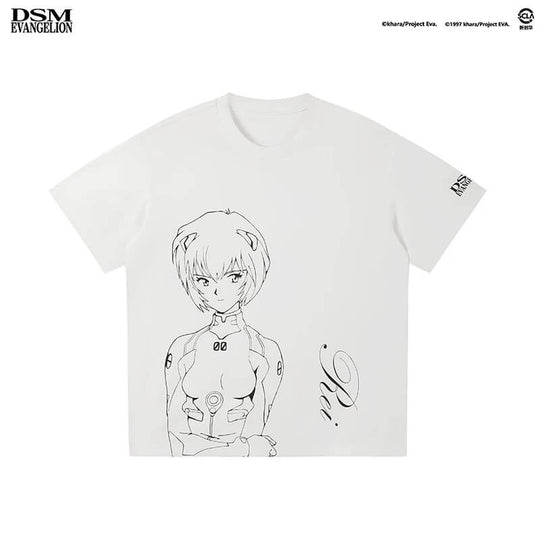 DSM x EVA Character Graphic Print Short Sleeve Tee