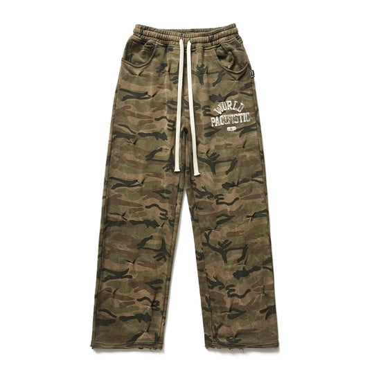 Remedy Aged Print Pinch Pleated Baggy Sweatpants | Face 3 Face