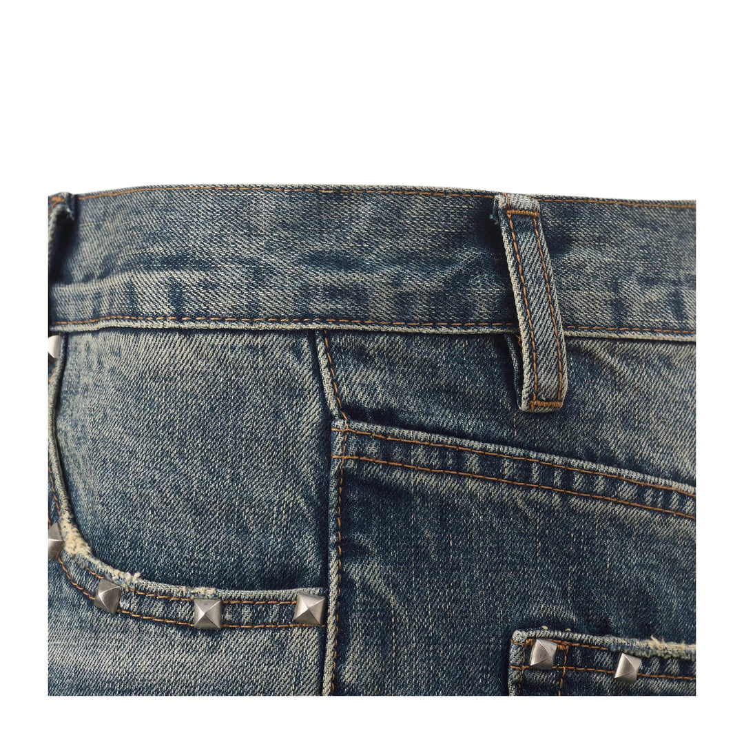 KARMANISTIC Riveted Washed Baggy Jeans | Face 3 Face