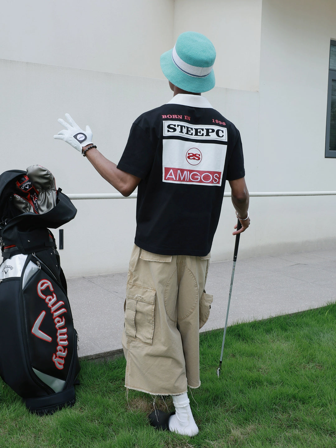 STEEPC Amigos Patch Embroidered Polo Shirt | Face 3 Face