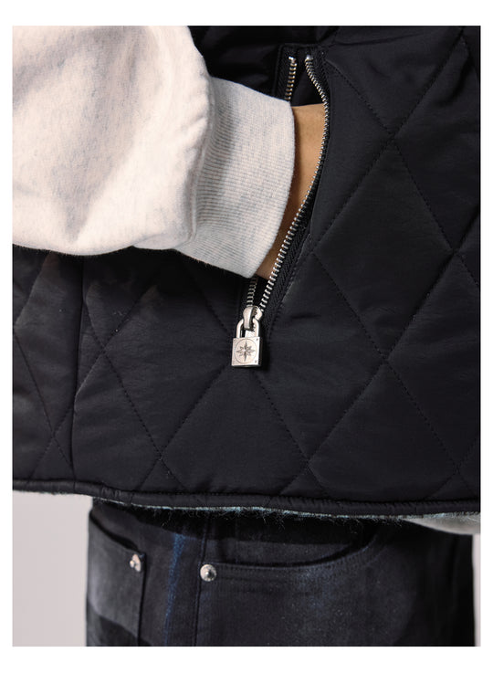Remedy Fleece Quilted Reversible Vest | Face 3 Face