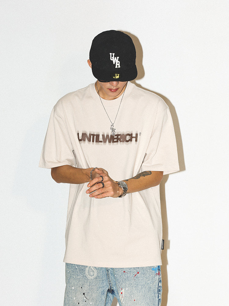UNTILWERICH Ghost Logo Printed Tee | Face 3 Face