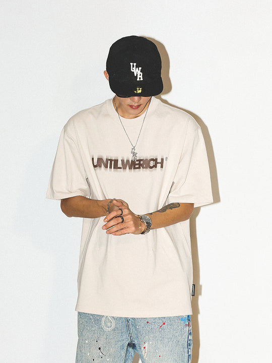 UNTILWERICH Ghost Logo Printed Tee | Face 3 Face