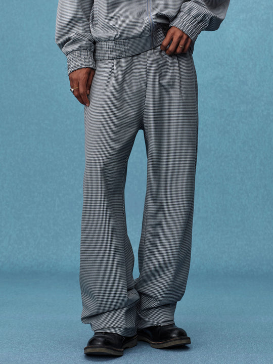 MEDM Houndstooth Track Pants | Face 3 Face