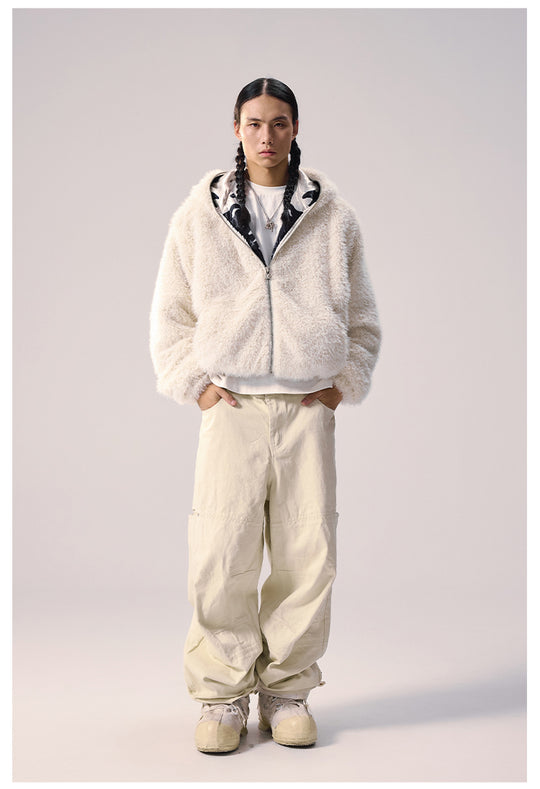 Remedy Faux Fur Mohawk Hooded Jacket | Face 3 Face